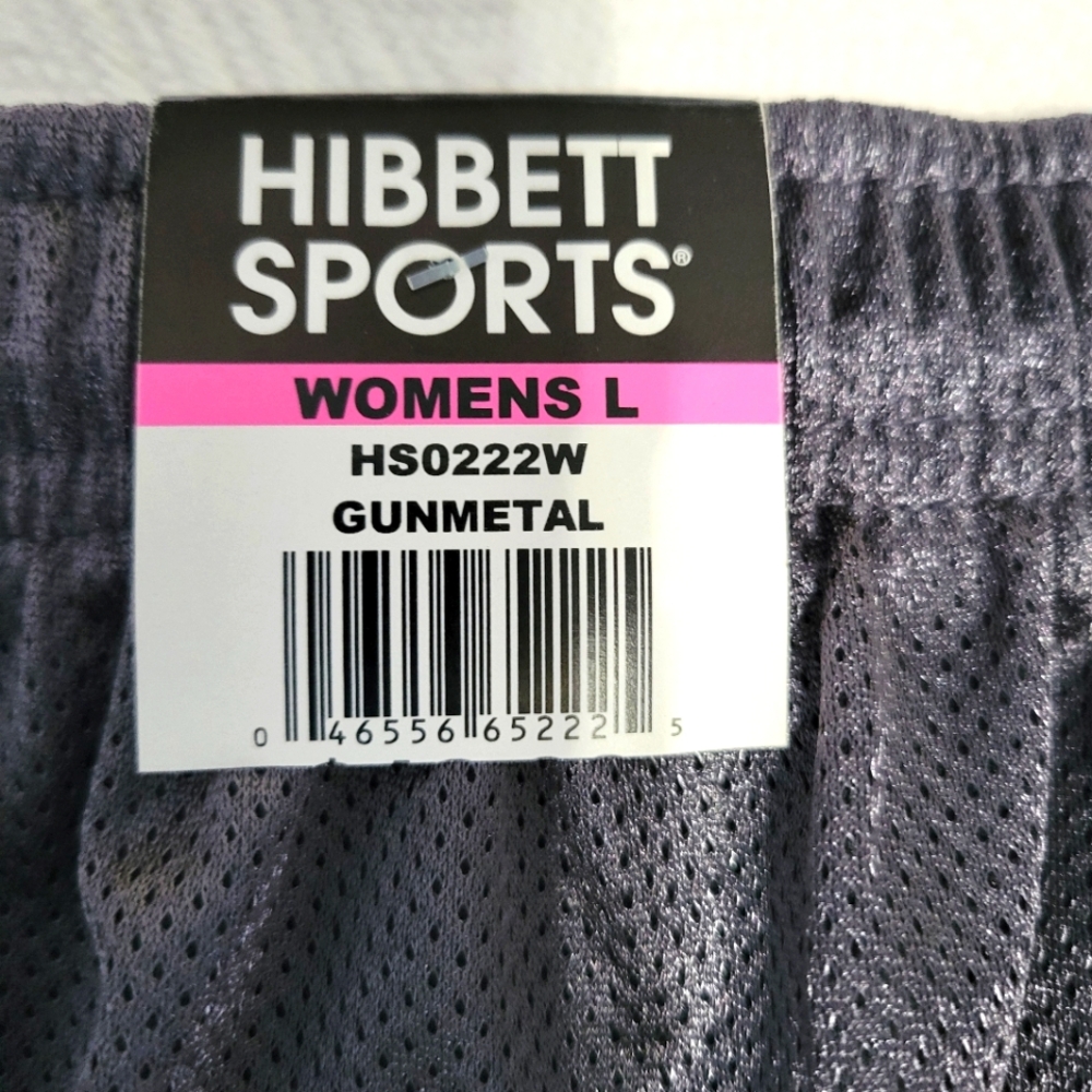 Women's Gray Athletic Shorts - Picture 3 of 4